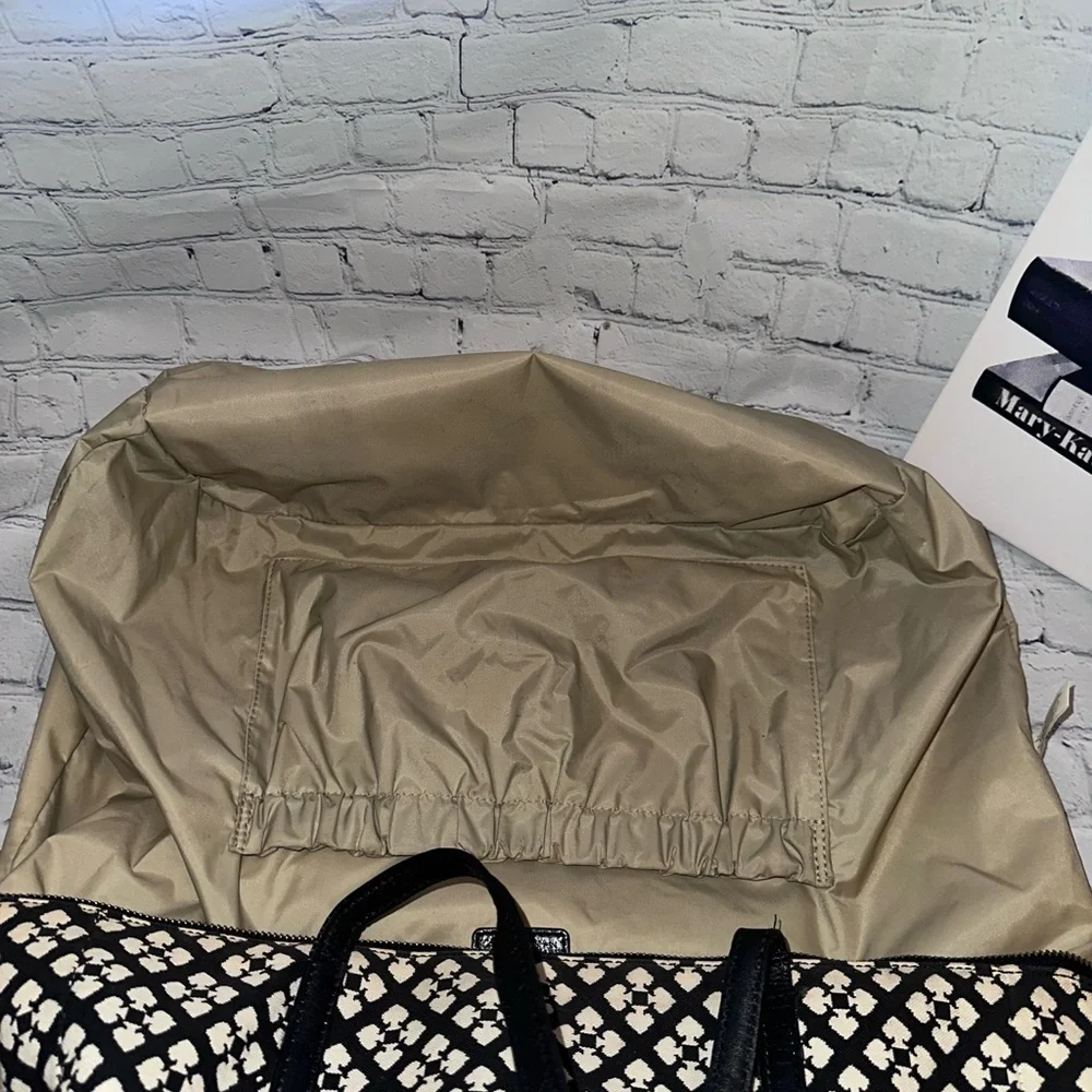 Kate Spade Adaira Diaper Bag or Tote with Pink Stripe EUC
